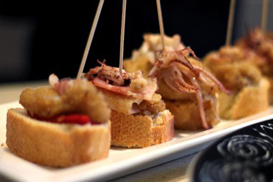 Barra de pintxos