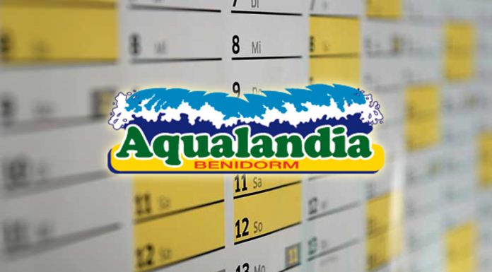 horarios y calendario aqualandia benidorm