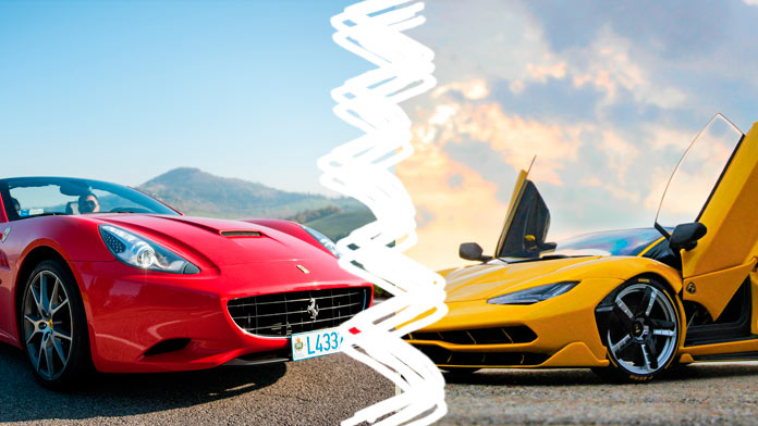 Qué es mejor, conducir un Ferrari o conducir un Lamborghini? - Colectivia  Blog | Parques de atracciones, acuáticos, zoológicos, acuarios y más