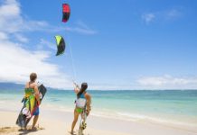 Descubre el parapente en el agua "KITE SURF"